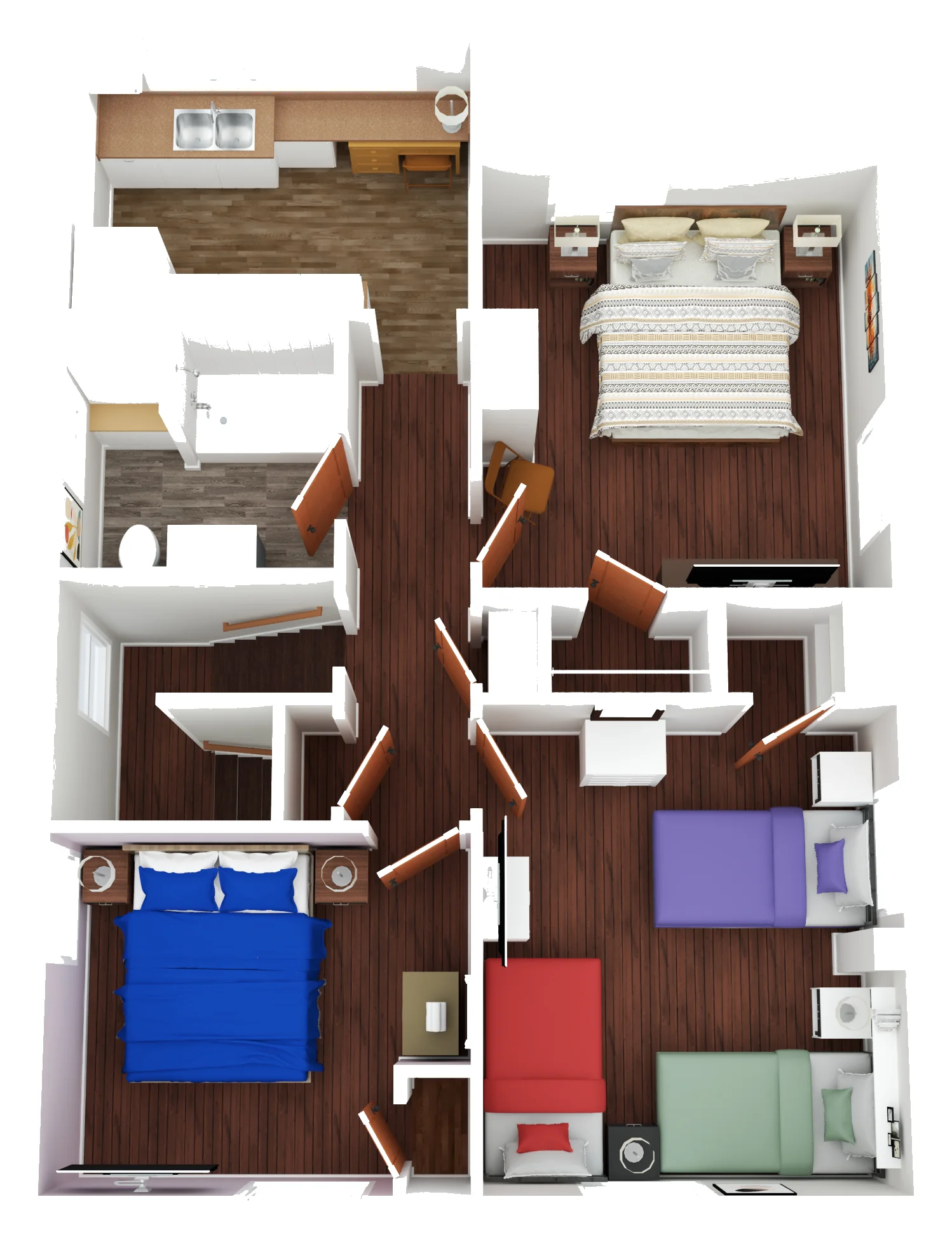 Upper Floor floor plan — Home Sweet Wyom