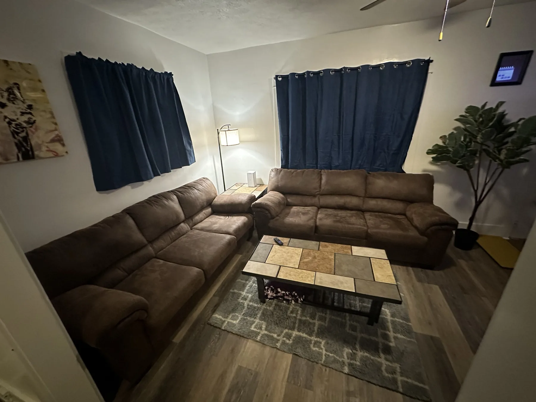 Living room — second angle at The Home on Cherrywood