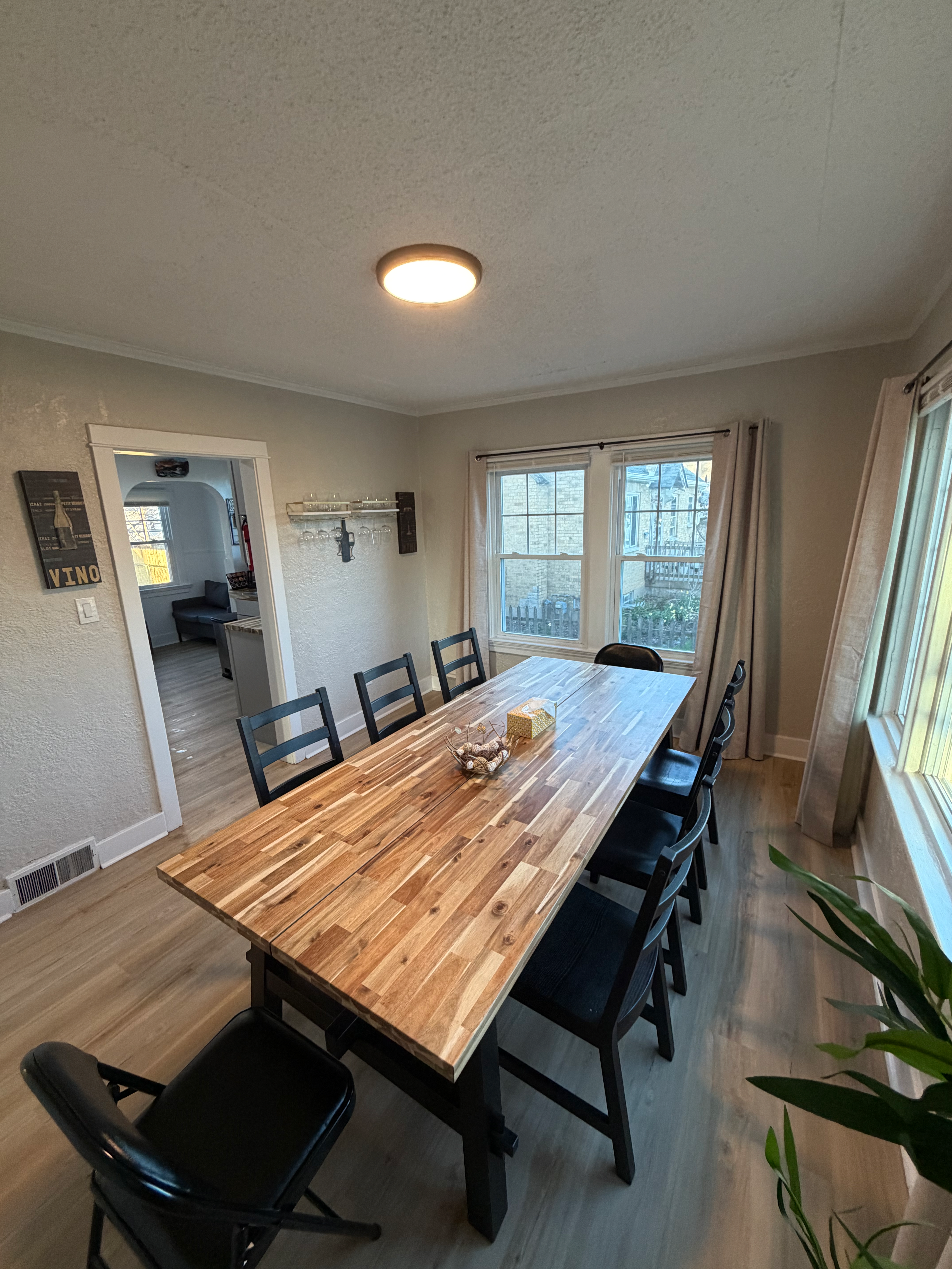 Dining room from alternate angle — seats 10, The Land of Cleve Dayton OH