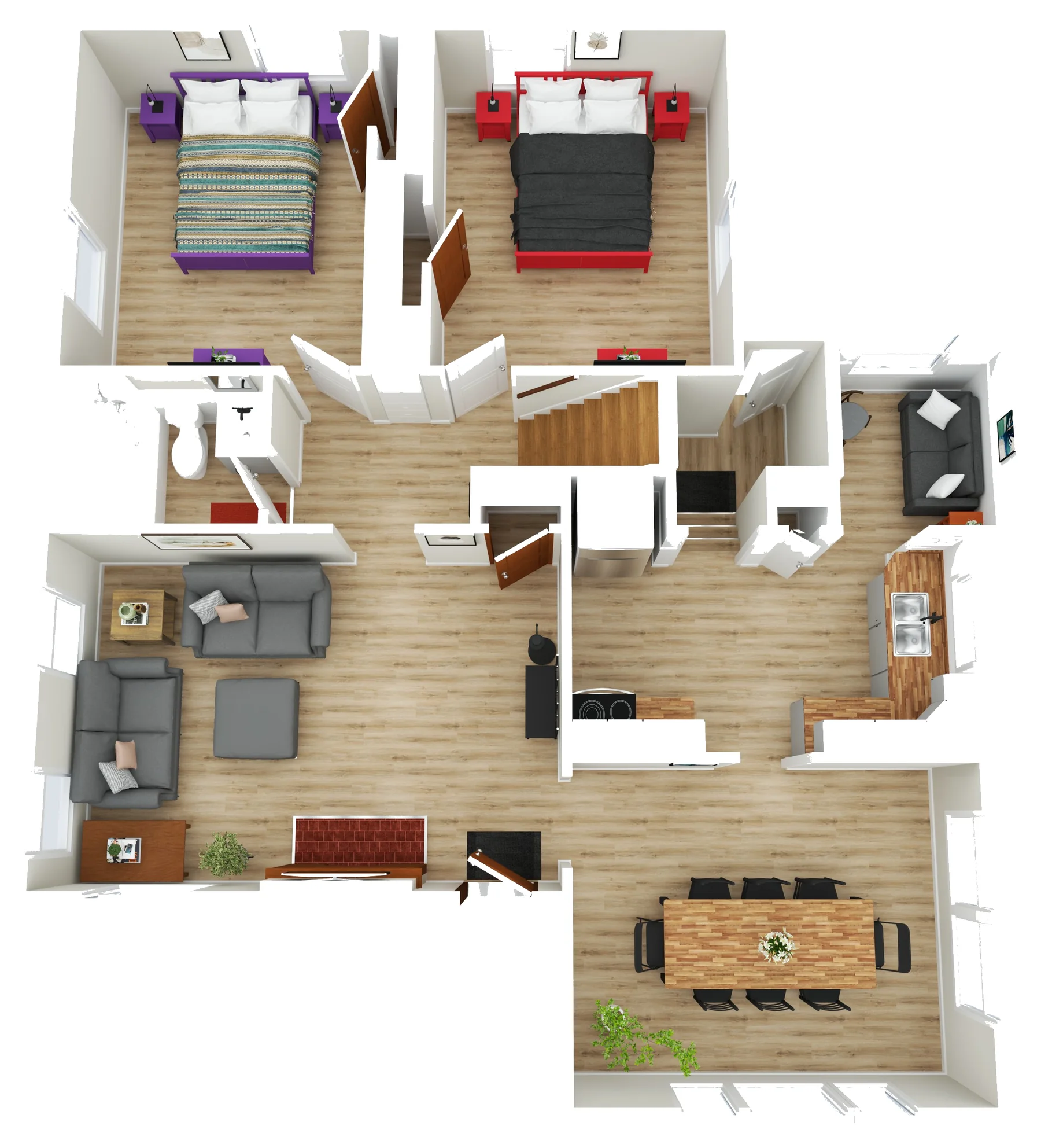 Main Floor floor plan — The Land of Cleve